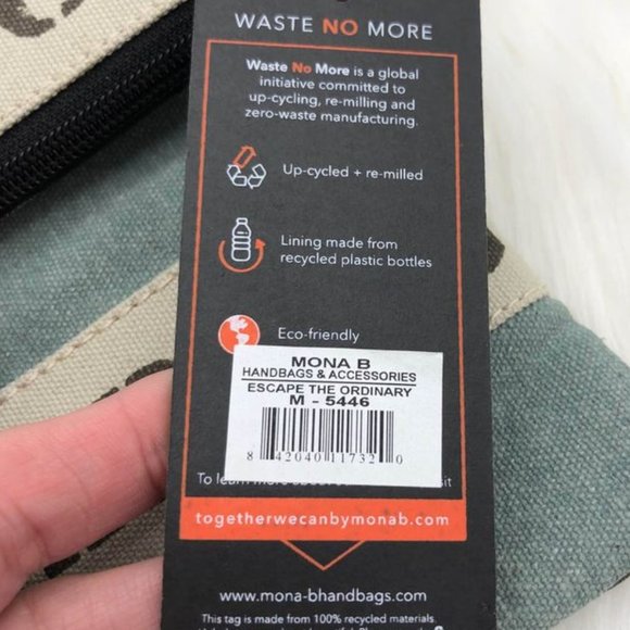 New Mona B Escape The Ordinary Up Fold-Over Crossbody - Sky Blue - Picture 10 of 10